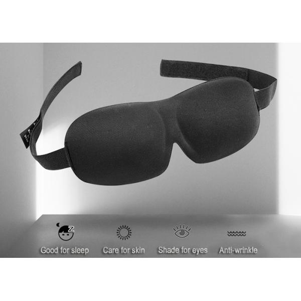 Polyester Foam 3D Sleeping Eye Mask Adjustable Sleep Mask