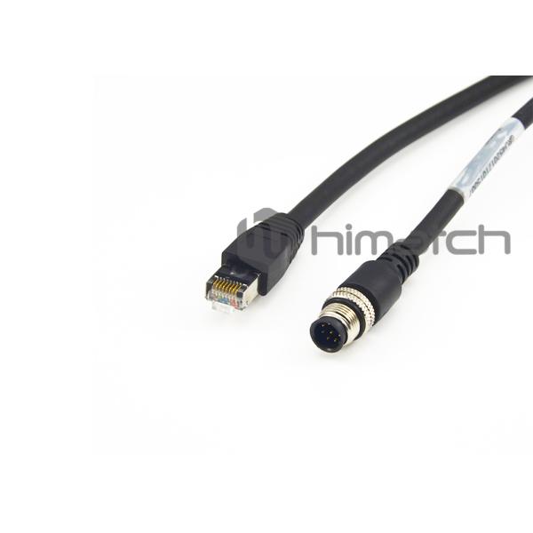 IP67 Waterproof Industrial Ethernet Cable M12 A Code 4P CC Link Durable Cable