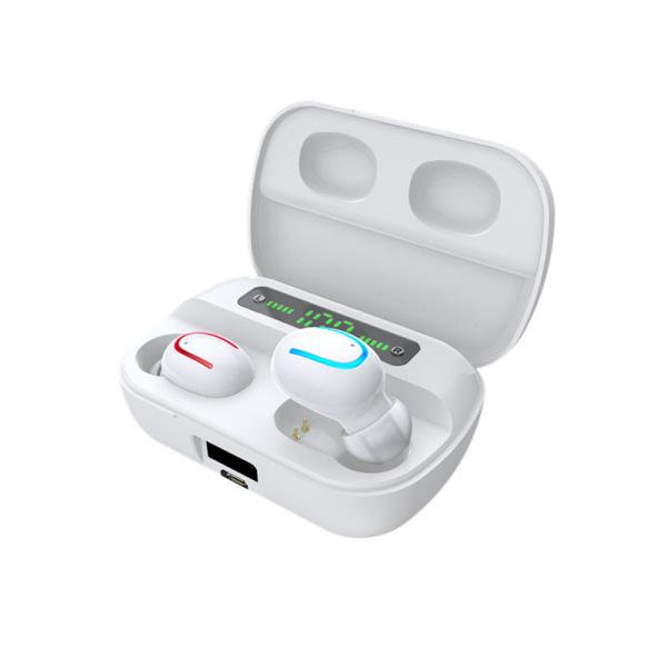 Digital Screen Power Display TWS Bluetooth Earbuds Mini Invisible Wireless Stereo Earphone with Power Bank
