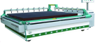 Stable Performance Glass Cutting Table , Semi Auto Glass Cutter Machine
