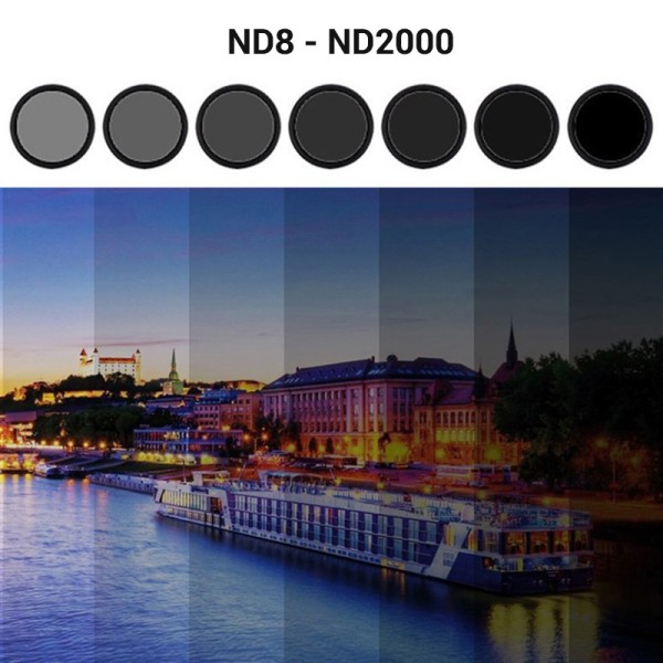 ND Filter technical specifications diagram
