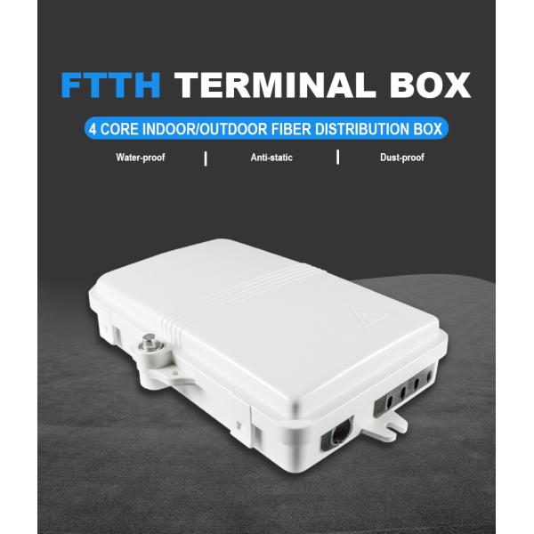 1/8 Drop Cable FTTH IP67 Optical 8 Port Terminal Box