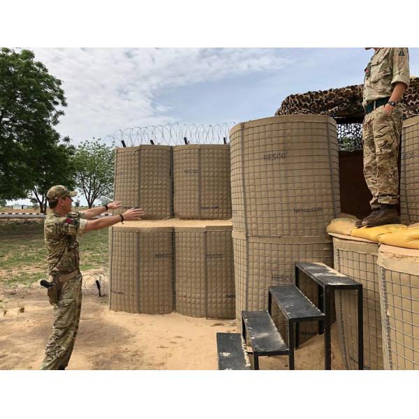 Mil 2 Defensive Barrier Hot Galvanized Fireproof
