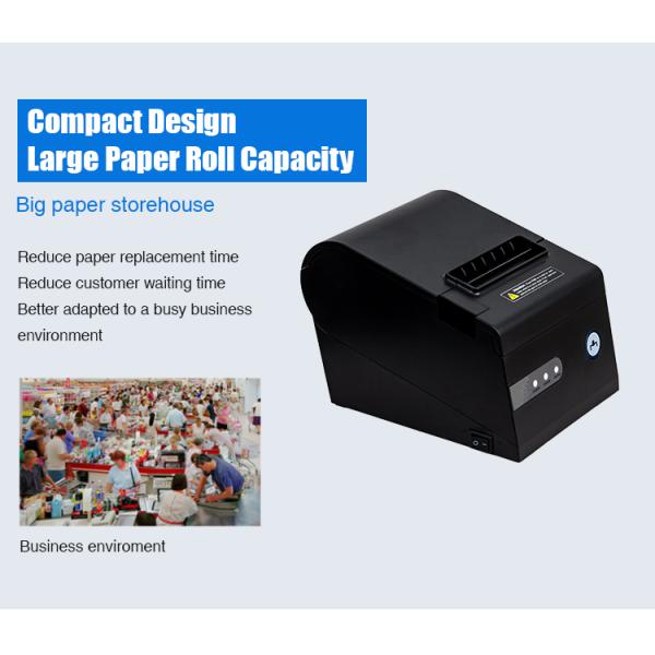 Windows Driver 80mm Thermal POS Receipt Printer With 100km Printhead