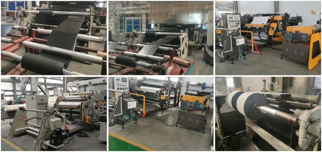 PE Cold Applied Tape Making Machine For Pipeline Anticorrosion Wrap