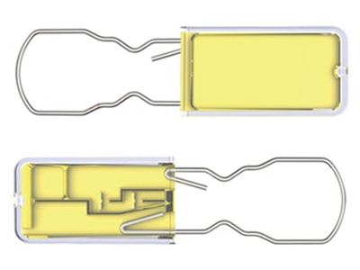 Non - Flammability ABS Plastic Security Seals Shipping Container Parts