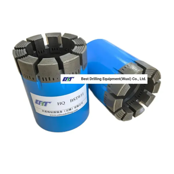 Bq Nq Hq Pq Bq Diamond Core Drill Bit with Different Hardness Level