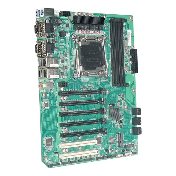 Customized high quality ITX hot swappable hard disk array raid storage industrial computer E5 server C612 mainboard