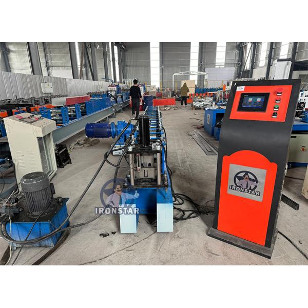 “Automatic Two Sizes U Channel Roll Former 30x50 30x70mm Roller Shutter Door Guide Rail Forming Machine Nicaragua Market U Guide Rail Forming Machine