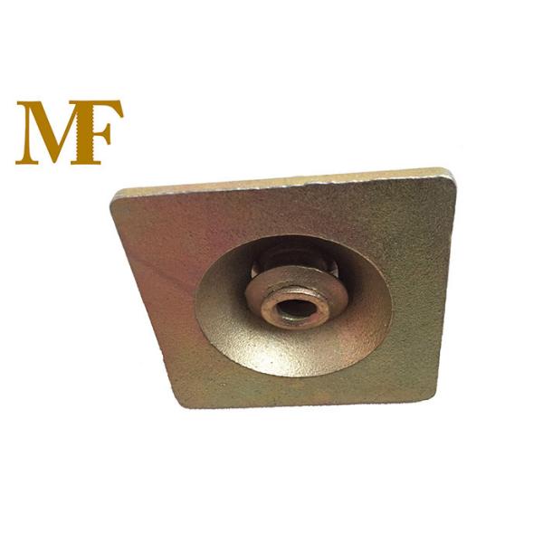 40 Mm Height Silver Formwork Fastening Tie Nut For Construction