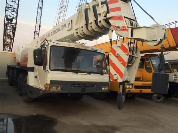 Buy 2015 Year China Used Truck Crane 50 Ton For Sale , Zoomlion Used Crane QY50H at wholesale prices