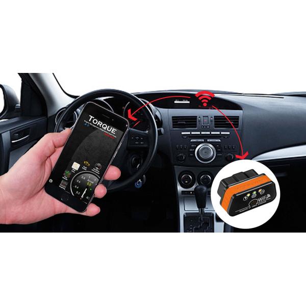 Stable source Mini Obd2 EOBD protocol Wifi Devices Kw901 Check 12v Vehicle after 1996