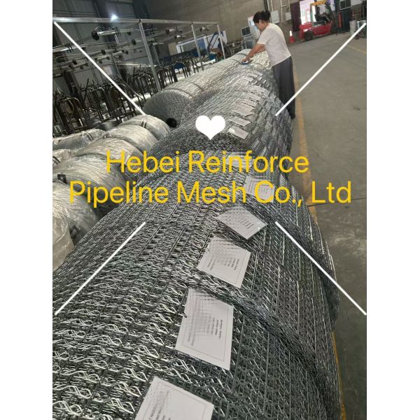 Pipe Guard Wave Mesh Pipeline Reinforced Mesh