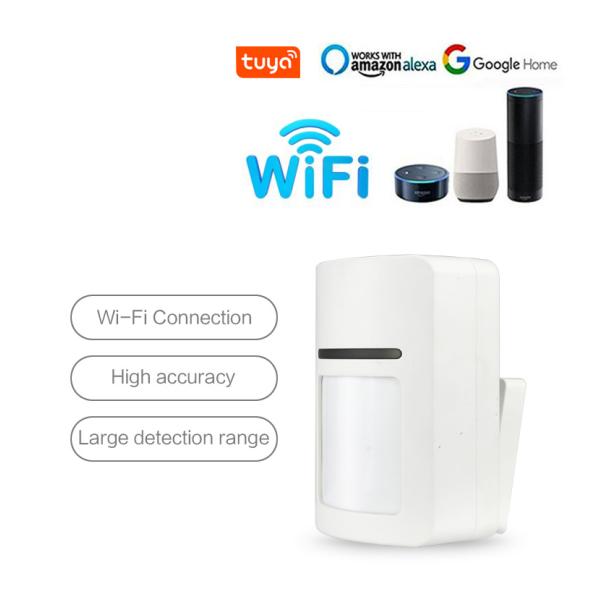10M Alexa Human Motion Detection Sensor 95% RH Smart Alarm Sensor