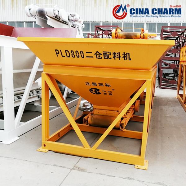 PLD 800 Concrete Aggregate Batching Machine High Precision For Construction Site