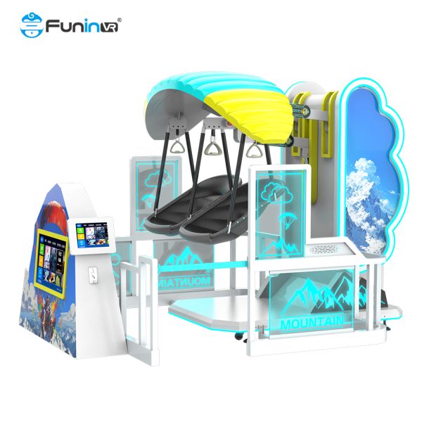 Blue Virtual Reality Games Simulator For Kids Designed With Low Maintenance Features Combining Fun Educational Content And Safe Play