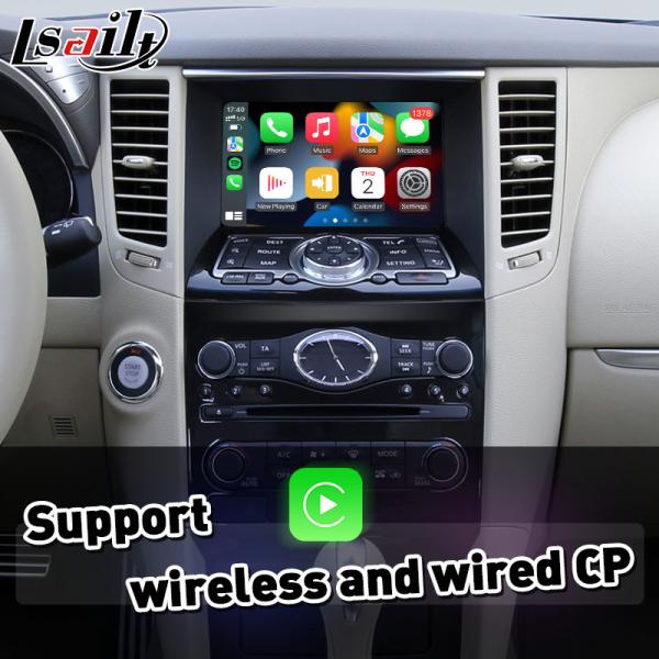 Lsailt Wireless Android Auto Carplay Interface for Infiniti FX FX30dS FX35 FX37 FX50 2008-2013 Year