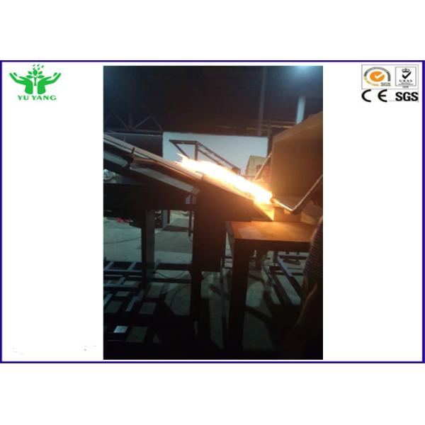UL790 UL1730 Solar Cell & Roofing Spread Flame Test Apparatus Minimum 400 m2 / Min