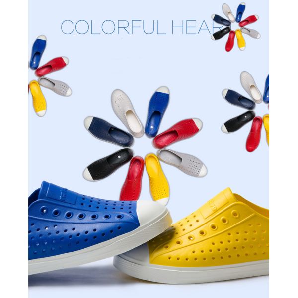 Rubber Outsole Summer Slip On Beach Shoes