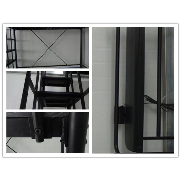 Knock Down 2 Layers Steel Metal Bunk Bed Frame