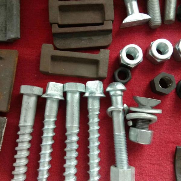 Galvanized Timber Sleeper Screws Dia 2.5mm 8mm Aluminium Plastic Material
