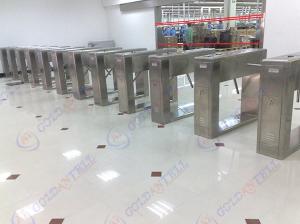 China Heavy Duty Three Arm Tripod Turnstile Gate Half Height Vertical Turnstile Security Systems on sale