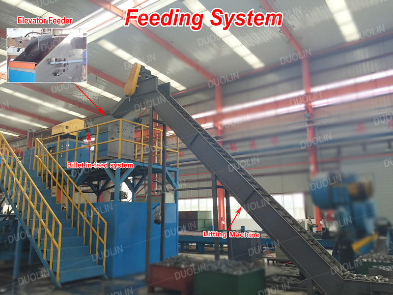 Automatic Feeding Connecting Rod Turnkey Induction Billet Heater with Sorting and Temperature Control