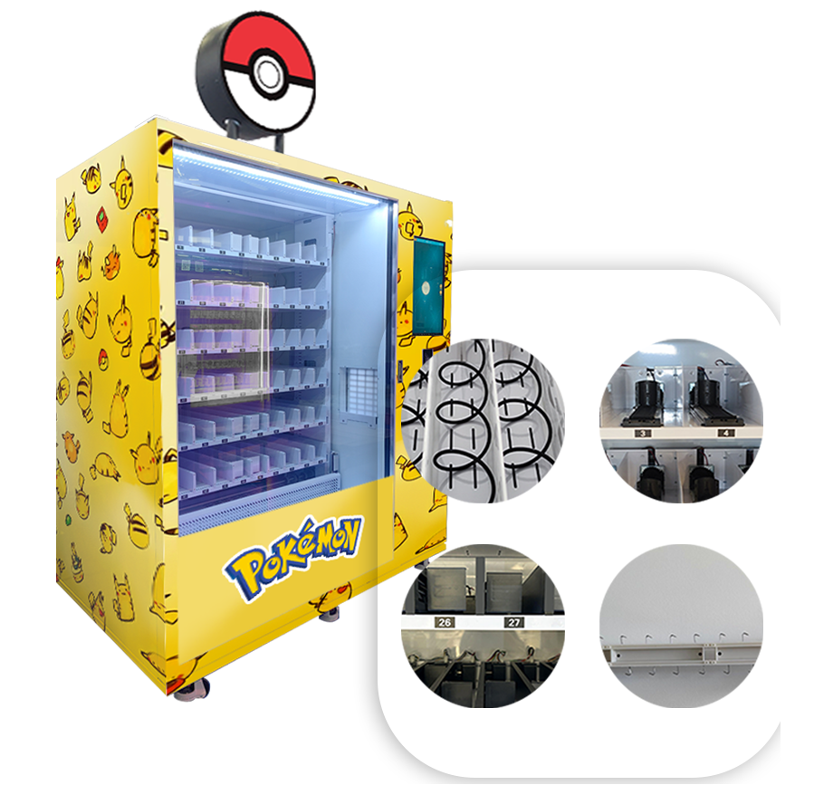 WEIMI Pokémon Card Machine with Large Capacity & Elevator – Supports OEM/ODM Customization