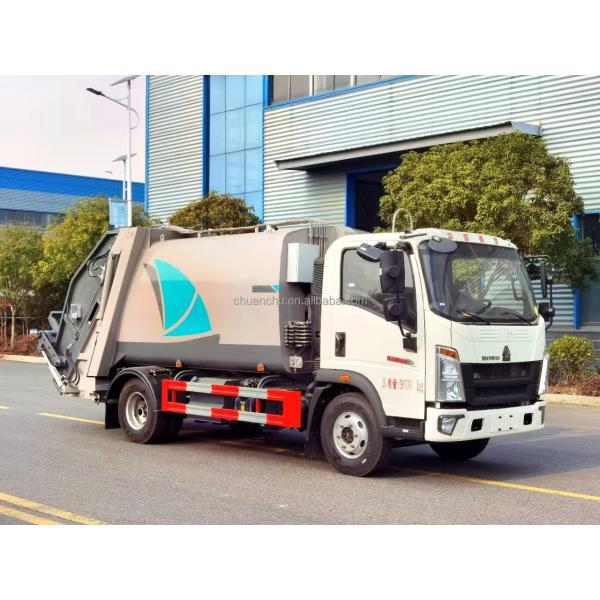 4*2 Trash Compression Garbage Trucks and Rubbish Collection Garbage Compactor Truck