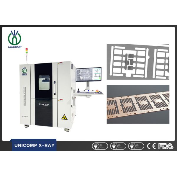2.5D 110kv X ray machine Unicomp AX8500 for Semicon leadframe quality checking with auto measurment