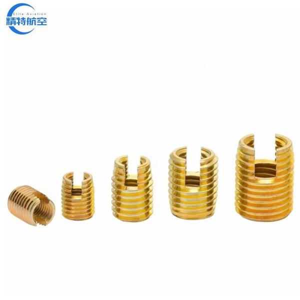 500pcs/bag High Strength Selftapping Slotted Insert Insert Self Tapping Thread Fasteners Insert