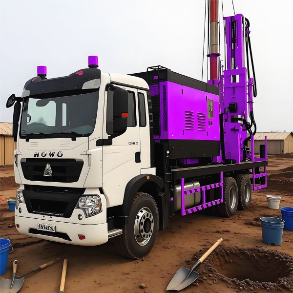 Underground Water Drilling Machine Depth 300m High Performance Water Well Borehole Drilling Rig
