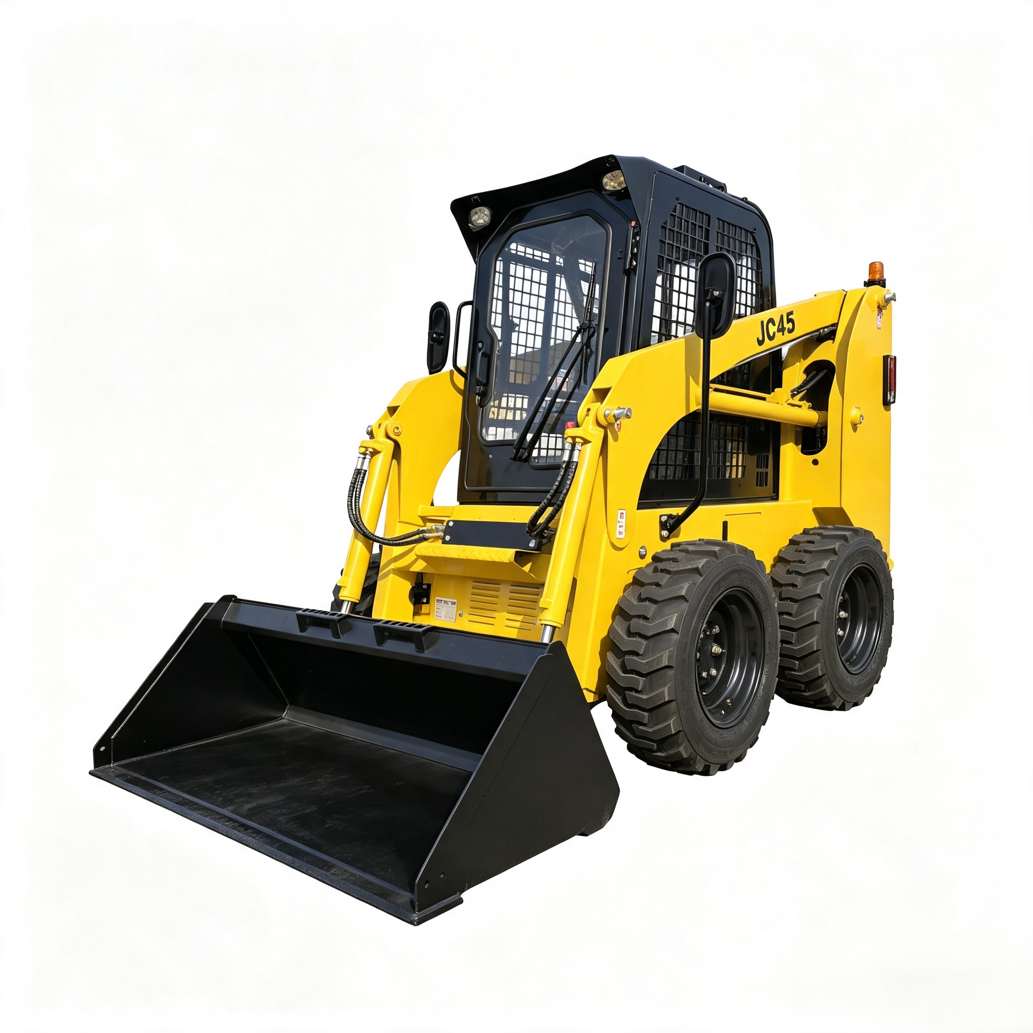 Jc120 1.2 Ton Skid Steer Loader Compact Construction Equipment Multi-Function Loader