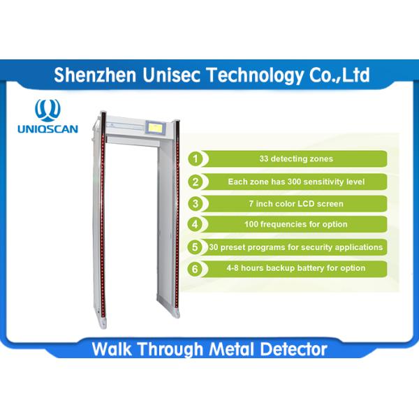High Sensitivity Walk Through Security Scanners Waterproof For Outdoor UZ800