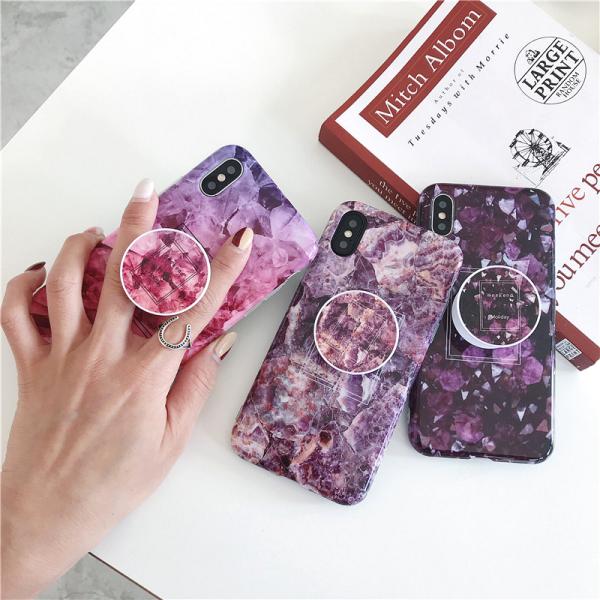 Iphone X(s) TPU mable case with holder, Iphone X(s) protective TPU case, Iphone X(s) accessories, Iphone X marble case