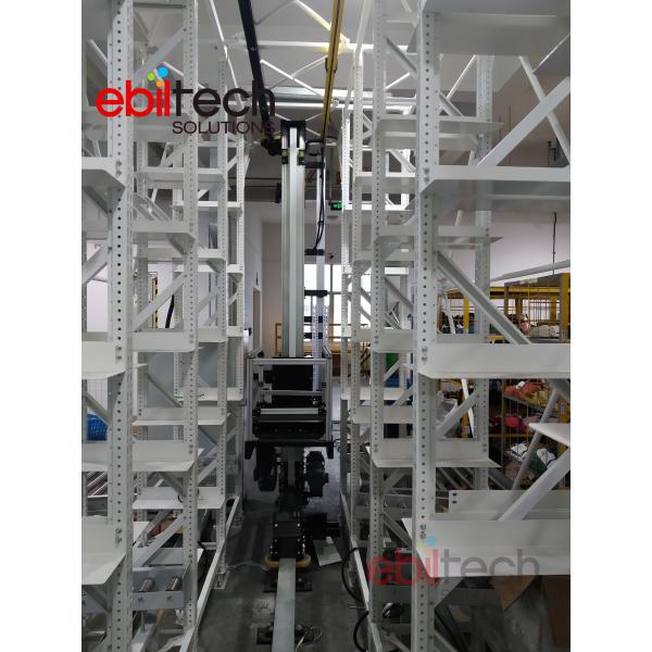 Warehouse Smart Automatic Rack System with Stacker Crane Cargo Lifter