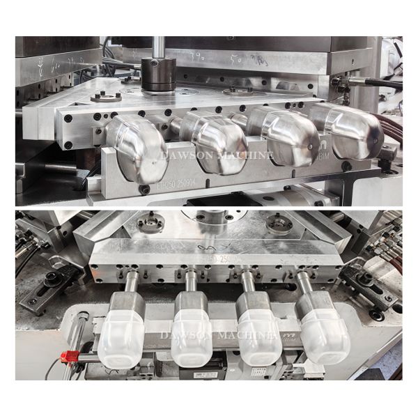 High Efficiency Automatic Injection Blow Molding Machine for PET Cream Containers with 220V/380V Voltage