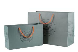 Recyclable Logo Paper Shopping Bags Art Paper Material For Perfume