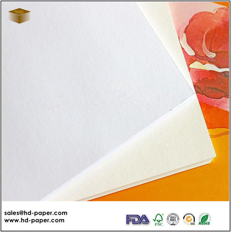 White drawing paper