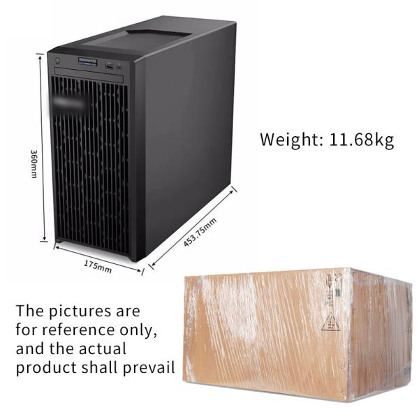 2.8HZ Processor Main Frequency PowerEdge T150 Tower Server Xeon Cpu E-2334 No Private Mold