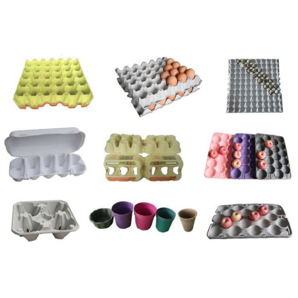 Automatic Reciprocating Molded Paper Fruit Tray / Egg Tray Production Line /1000Pcs/H
