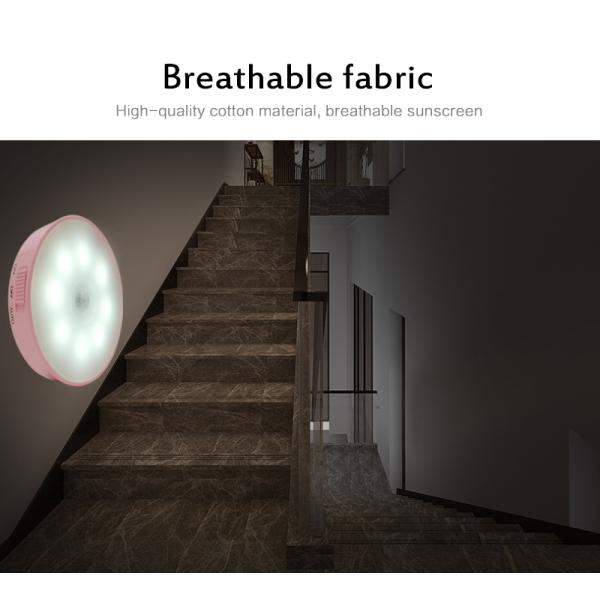 700MAH Round Motion Sensor Light / 4000K Led Motion Sensor Porch Light