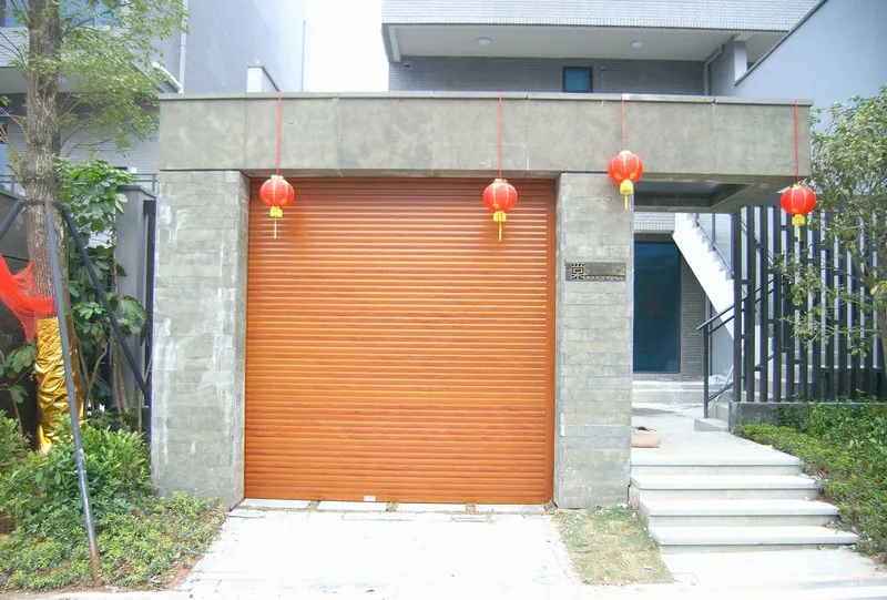 HA80 Aluminum Roller Shutter Door 80mm Slat with Remote Control