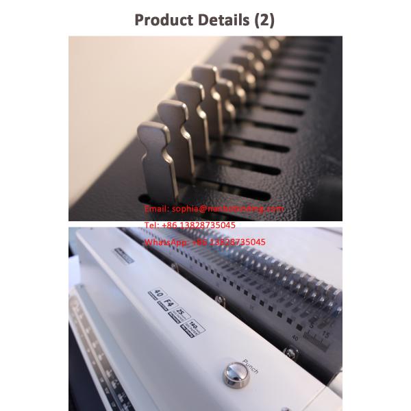 110V 240V Electric Wire Binding Machine 120W For Office