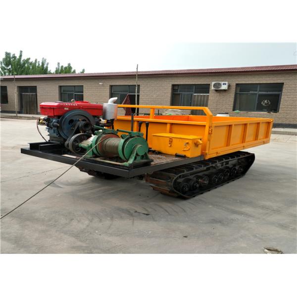 Compact Hydraulic Mini Dumper in operation
