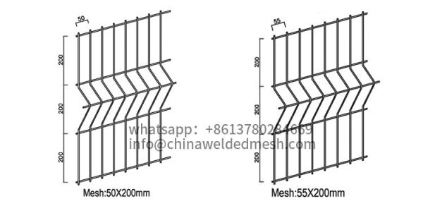 1.5m 1.8m 2.0m High Welded Mesh Fence Security With Spikes On Top