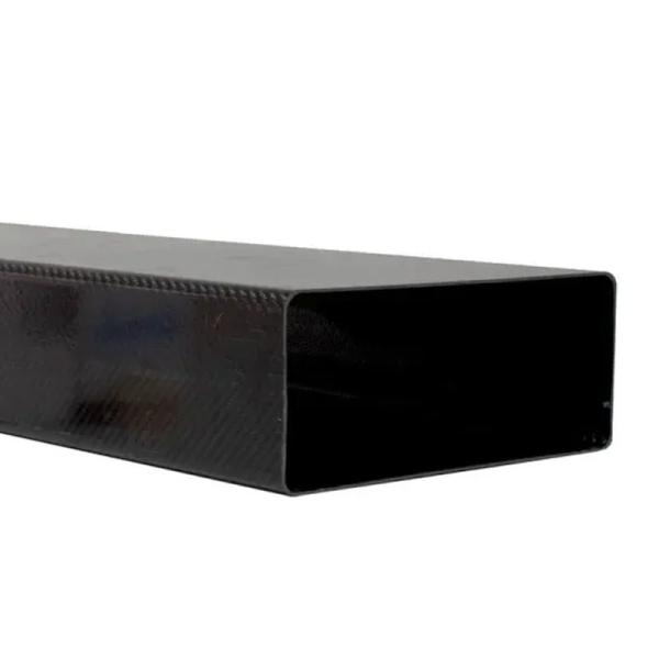 High Strength Low Weight Carbon Fiber Rectangular Tube UV Resistant