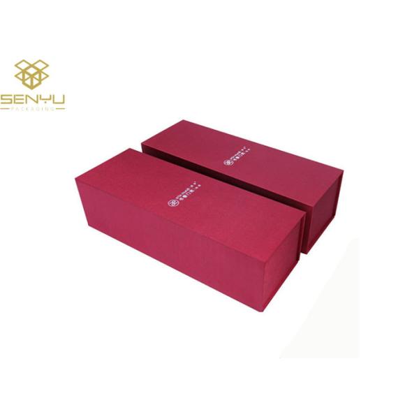 Wine Storage Boxes Cardboard 1200gsm Rigid Gift Handmade Size Customized