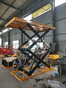Quality Custom 2 Ton Scissor Lift Table Warehouse Industrial Hydraulic Work Platform Lift for sale