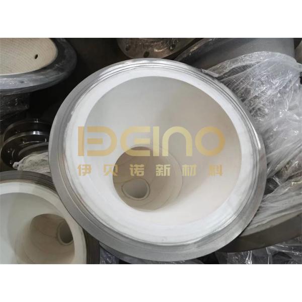 Wear Resistant Ceramic Sleeve Lined Pipe Custom Ceramic Lined Tube
